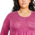 thumbnail image 4 of George Women's Plus Hacci Dress, 4 of 6