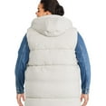 thumbnail image 3 of George Plus Women's Long Quilted Vest, 3 of 6