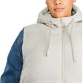 thumbnail image 4 of George Plus Women's Long Quilted Vest, 4 of 6