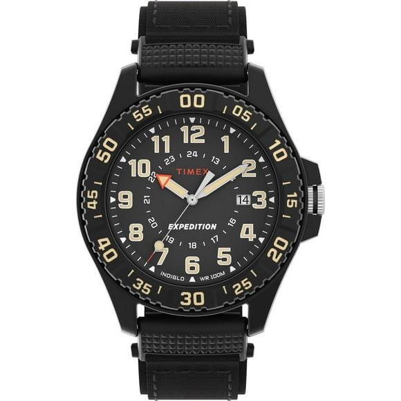 Timex Expedition® Acadia Rugged 42mm Mixed Material Fabric Strap Watch