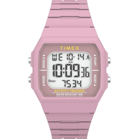 Timex 40mm Step & Activity Tracking Silicone Strap Watch