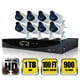 Système de sécurité vidéo Night Owl à 8 canaux avec 8 caméras Bullet haute résolution 900 TVL – image 3 sur 6
