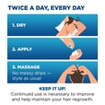 thumbnail image 2 of Rogaine Hair Growth Treatment for Men - Reduce Hair Loss & Thinning - 5% Minoxidil Foam - 3 Month Supply, 3x 60g., 2 of 6