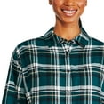 thumbnail image 4 of George Women's Flannel Shirt, 4 of 6