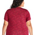thumbnail image 3 of George Plus Women's Drapey Tee, 3 of 6