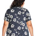 thumbnail image 3 of George Plus Women's Drapey Tee, 3 of 6