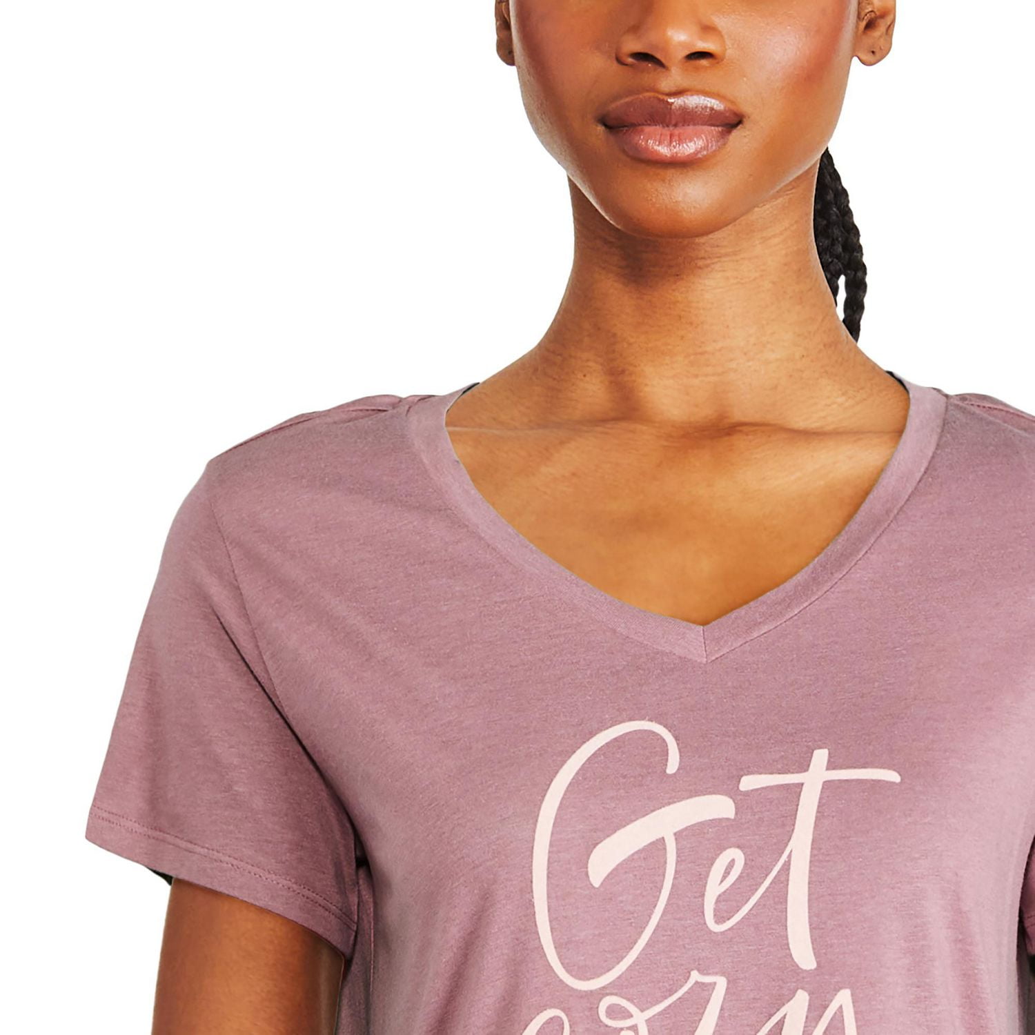 T-shirt de nuit avec imprimé graphique George pour femmes