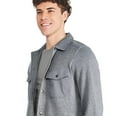 thumbnail image 2 of George Men's Fleece Shacket, 2 of 6