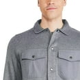 thumbnail image 4 of George Men's Fleece Shacket, 4 of 6