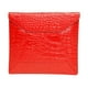Ashlin Étui universel en enveloppe en cuir pour tablette - rouge – image 1 sur 4