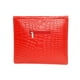 Ashlin Étui universel en enveloppe en cuir pour tablette - rouge – image 2 sur 4
