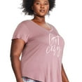 thumbnail image 2 of George Women's Graphic Sleep Tee, 2 of 6