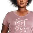 thumbnail image 4 of George Women's Graphic Sleep Tee, 4 of 6