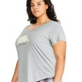 thumbnail image 2 of George Women's Graphic Sleep Tee, 2 of 6