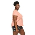 thumbnail image 2 of George Women's Plus V-Neckline Sleep Tee, 2 of 6