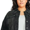 thumbnail image 4 of Veste en jean George Plus pour femmes, 4 of 6