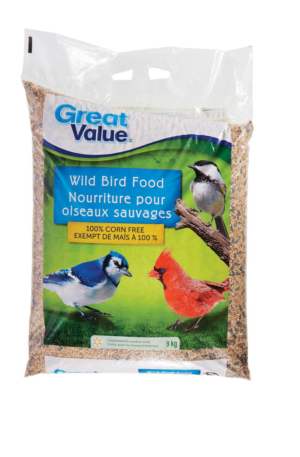 Great Value Wild Bird Food 9kg | Walmart Canada