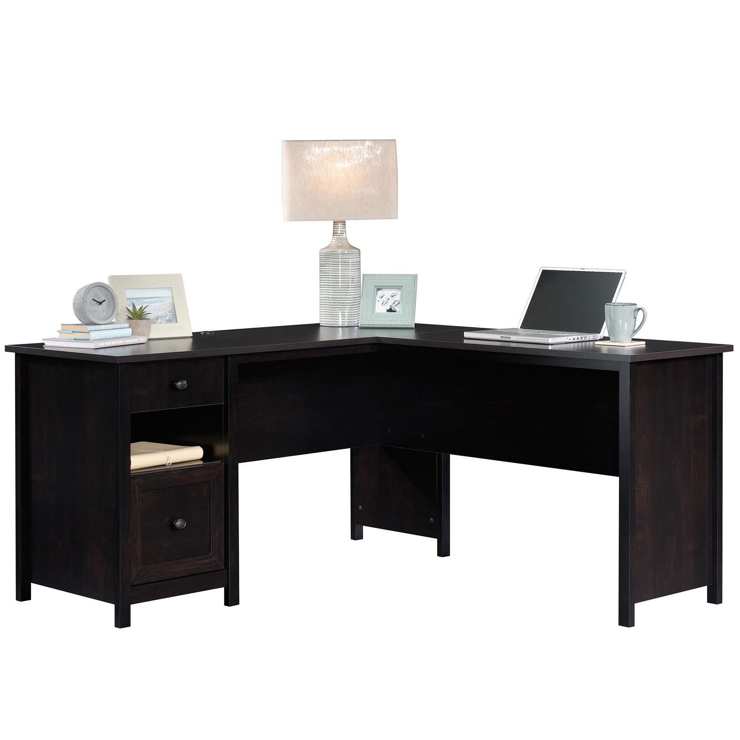 Sauder County Line L-Shaped Desk