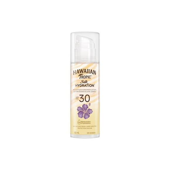 Hawaiian Tropic® Silk Hydration® Weightless™ Sunscreen Lotion, SPF 30, 150ml