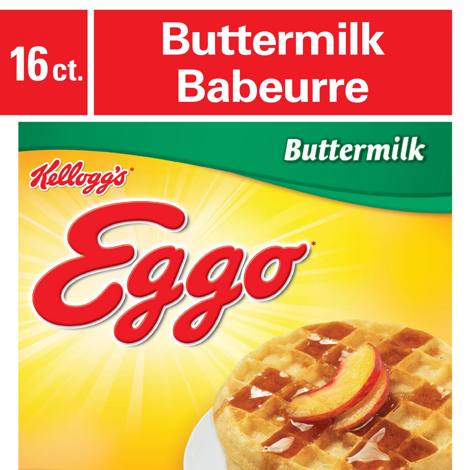 EGGO Buttermilk Waffles, 560g (16 waffles) Walmart Canada