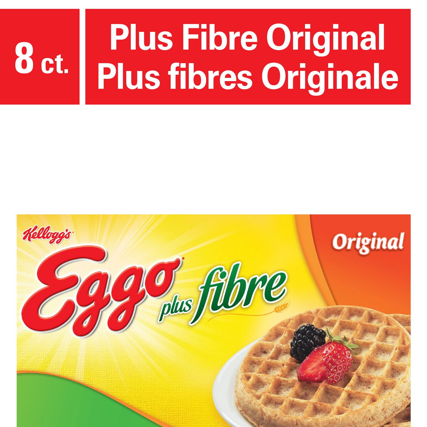 EGGO Plus Fibre Original, 280g (8 waffles) Walmart Canada