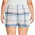 thumbnail image 3 of George Plus Women's Flannel Short, 3 of 6