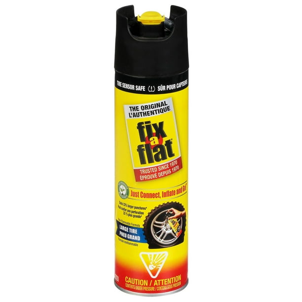Fix-a-Flat Large Tire Sealant 567g, Emergency Tire Repair Solution