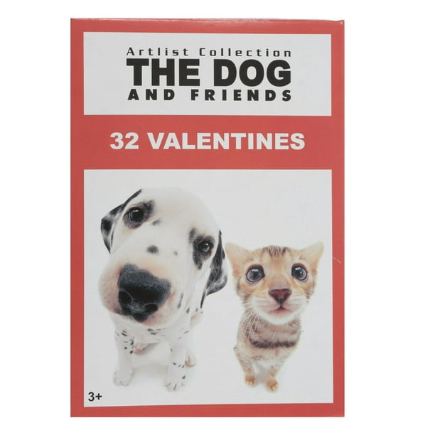 Cartes de Saint-Valentin « The Dog and Friends » de Paper Magic
