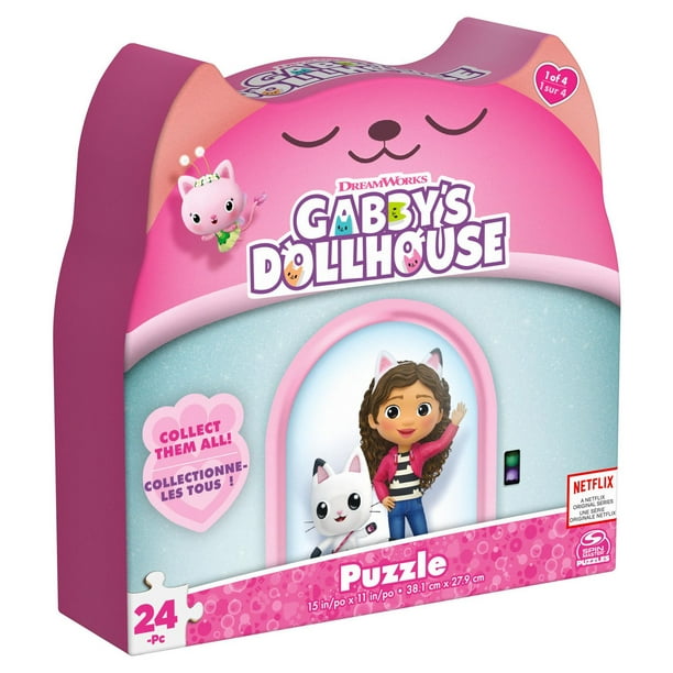 Gabby's Dollhouse, 8-Puzzle Pack 16-Piece 24-Piece 48-Piece Jigsaw