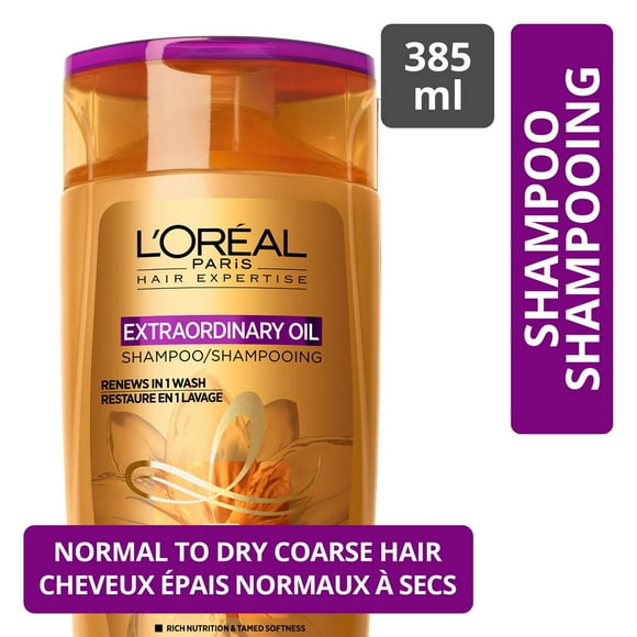 L'Oreal Paris Hair Expertise Extraordinary Oil Conditioner, Coating And Smoothing Hair, 385 mL