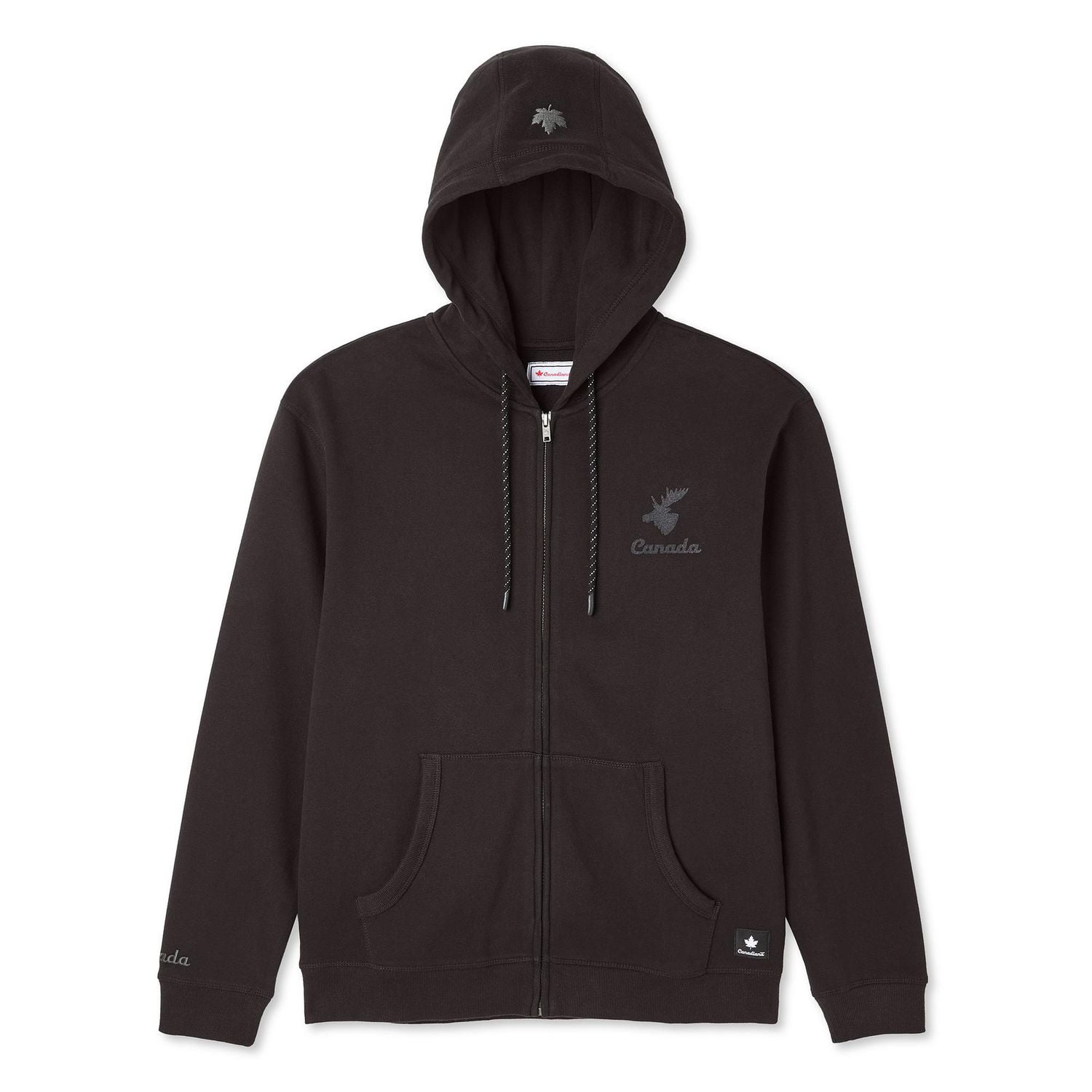 Canadiana Adult Gender Inclusive Full-Zip Hoodie - Walmart.ca