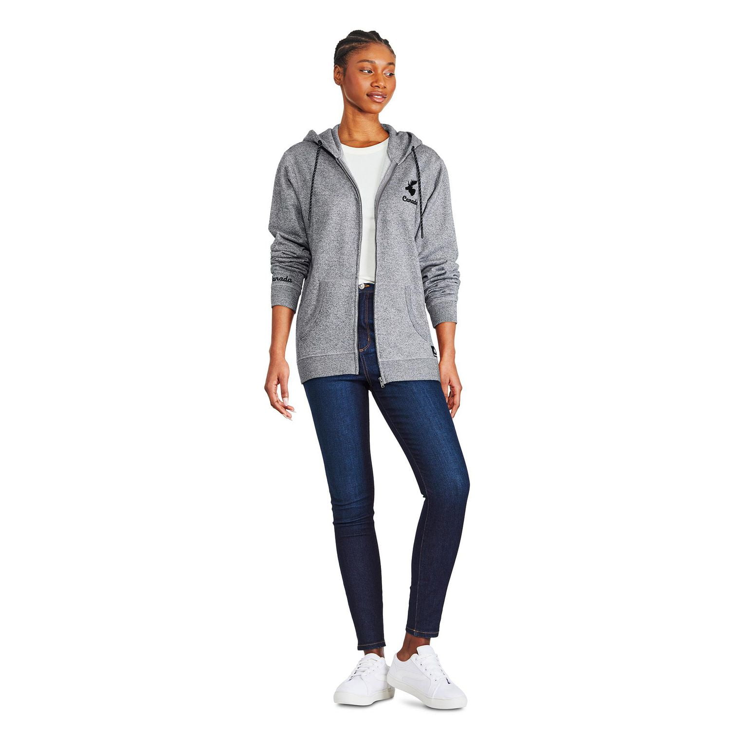 Canadiana Adult Gender Inclusive Full-Zip Hoodie
