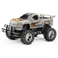 thumbnail image 1 of New Bright 1:15 Scale Chevy Silverado Remote Control Truck - Silver, 1 of 7