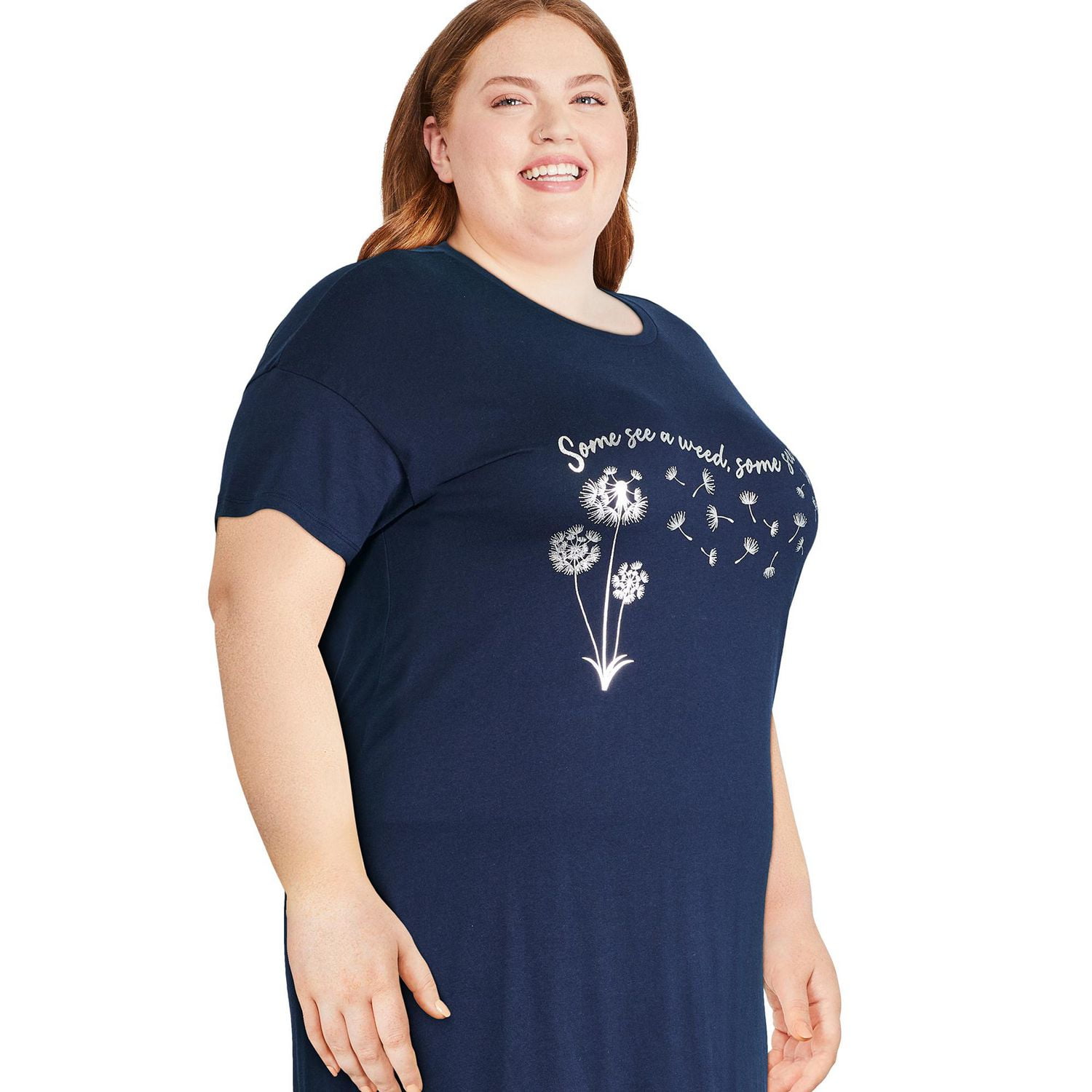 George Plus Women's Nightshirt, Sizes 1X-4X