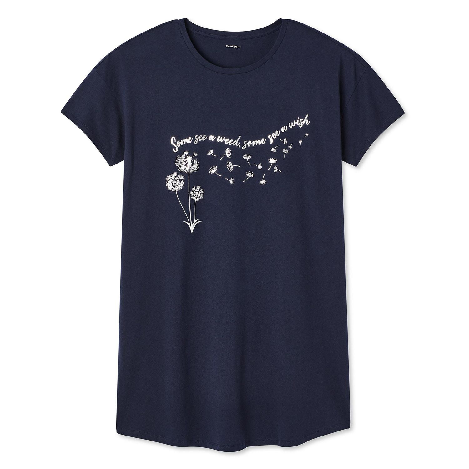 George Plus Women's Nightshirt, Sizes 1X-4X