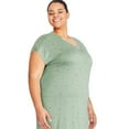 thumbnail image 2 of George Plus Women's V-Neckline Nightshirt, 2 of 6