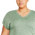 thumbnail image 4 of George Plus Women's V-Neckline Nightshirt, 4 of 6