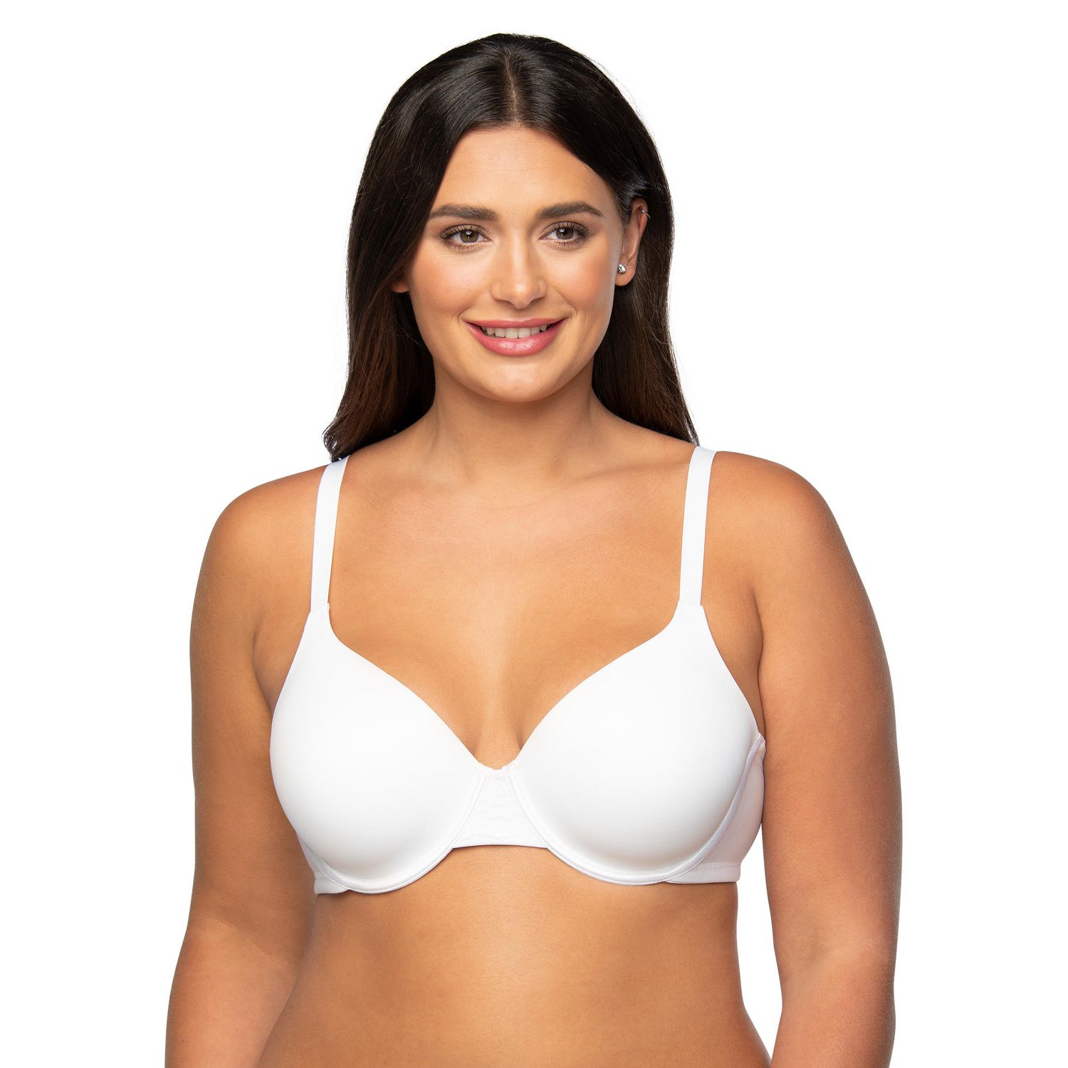 Collection Vanity Fair Radiant - Soutien-gorge à armatures lissant légèrement doublé pour femmes rondes, modèle 93476528