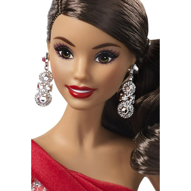 Poupée mannequin Barbie noël 2019 queue de cheval BARBIE : la