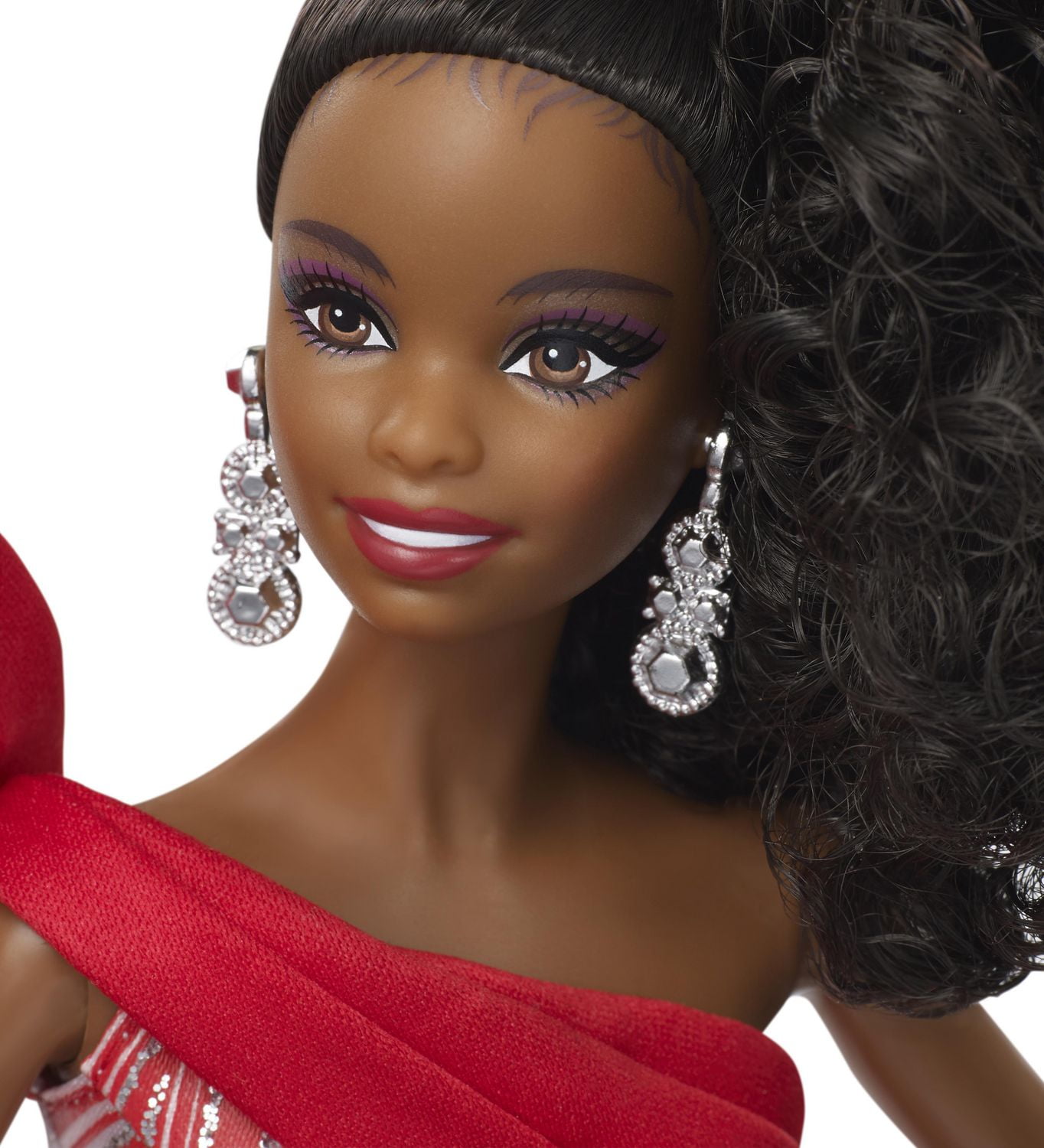 2019 Holiday Barbie Doll Brunette Walmart