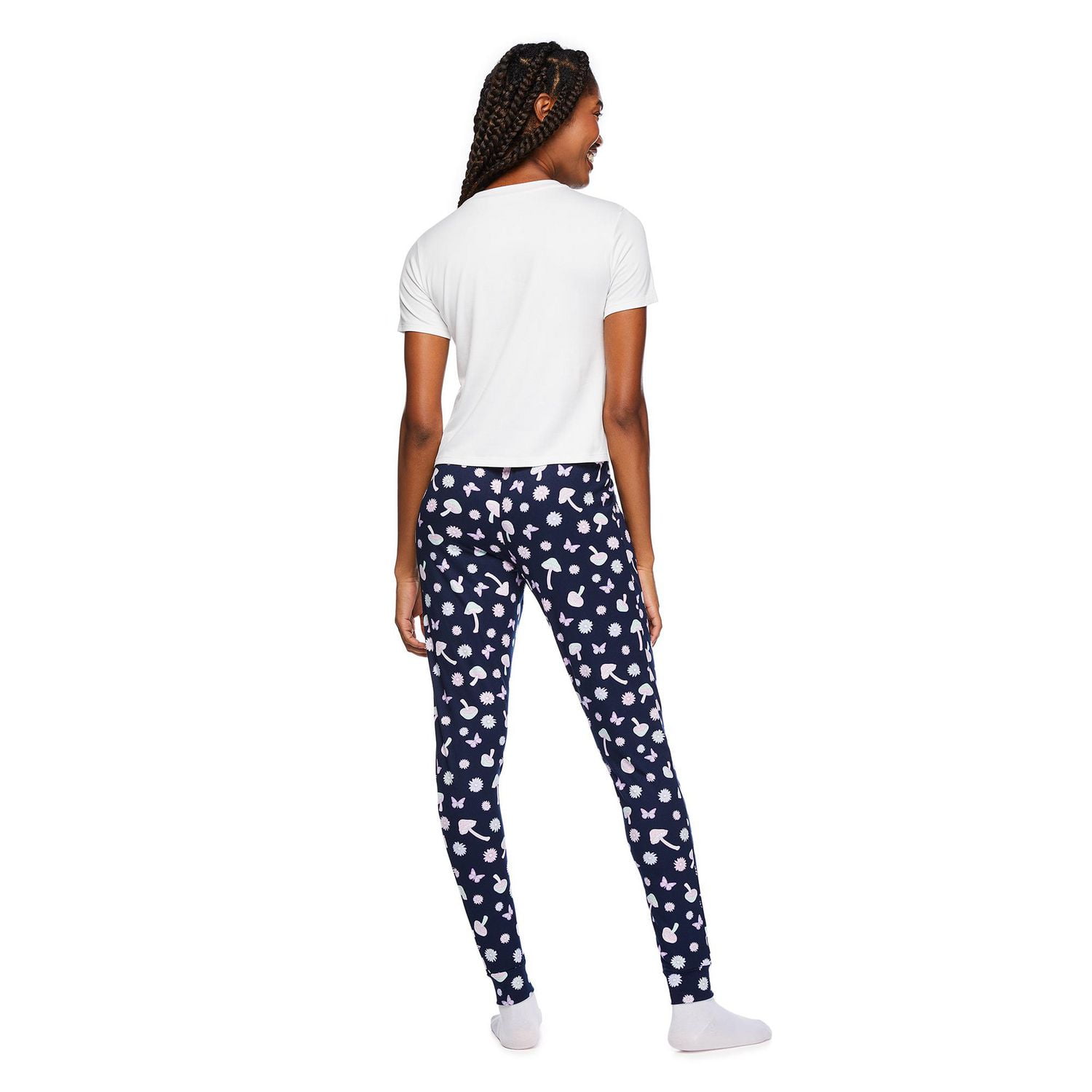 No Boundaries Women's Pajama 2-Piece Set