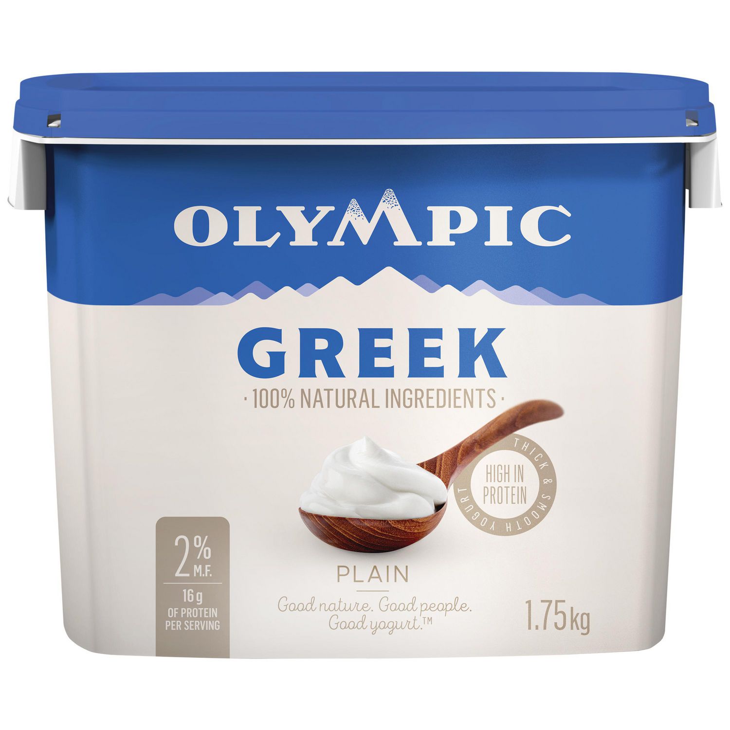 Olympic Greek 2% Plain yogurt | Walmart Canada