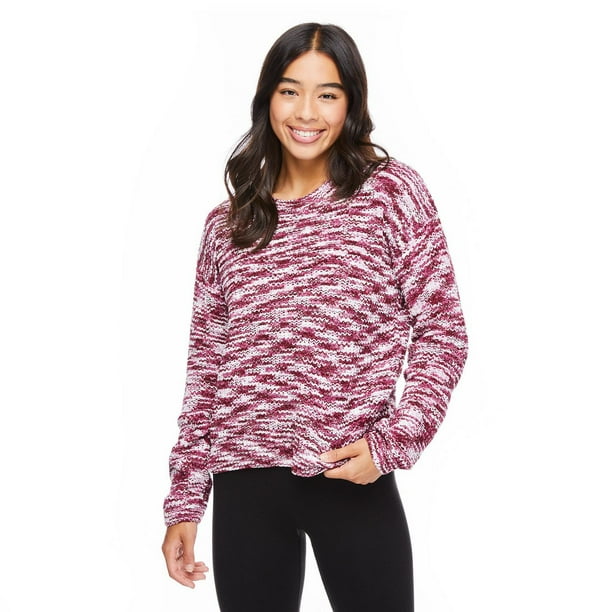 No Boundaries Women's Space Dye Sweater Walmart.ca