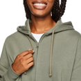 thumbnail image 4 of No Boundaries Women's Oversized Zip-Up Hoodie, 4 of 6