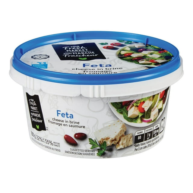 Fromage feta style grec de Mon marché fraîcheur