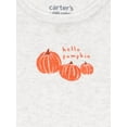 thumbnail image 2 of Carter's Child of Mine Unisex Bodysuit Pant Set - Hello Pumpkin, 2 of 3