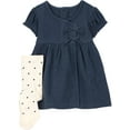 thumbnail image 1 of Carter's Child of Mine Baby Girls' Dress - Blue, 1 of 3