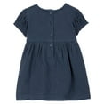 thumbnail image 2 of Carter's Child of Mine Baby Girls' Dress - Blue, 2 of 3