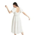 thumbnail image 3 of Devoted puff sleeve midi dress, 3 of 3