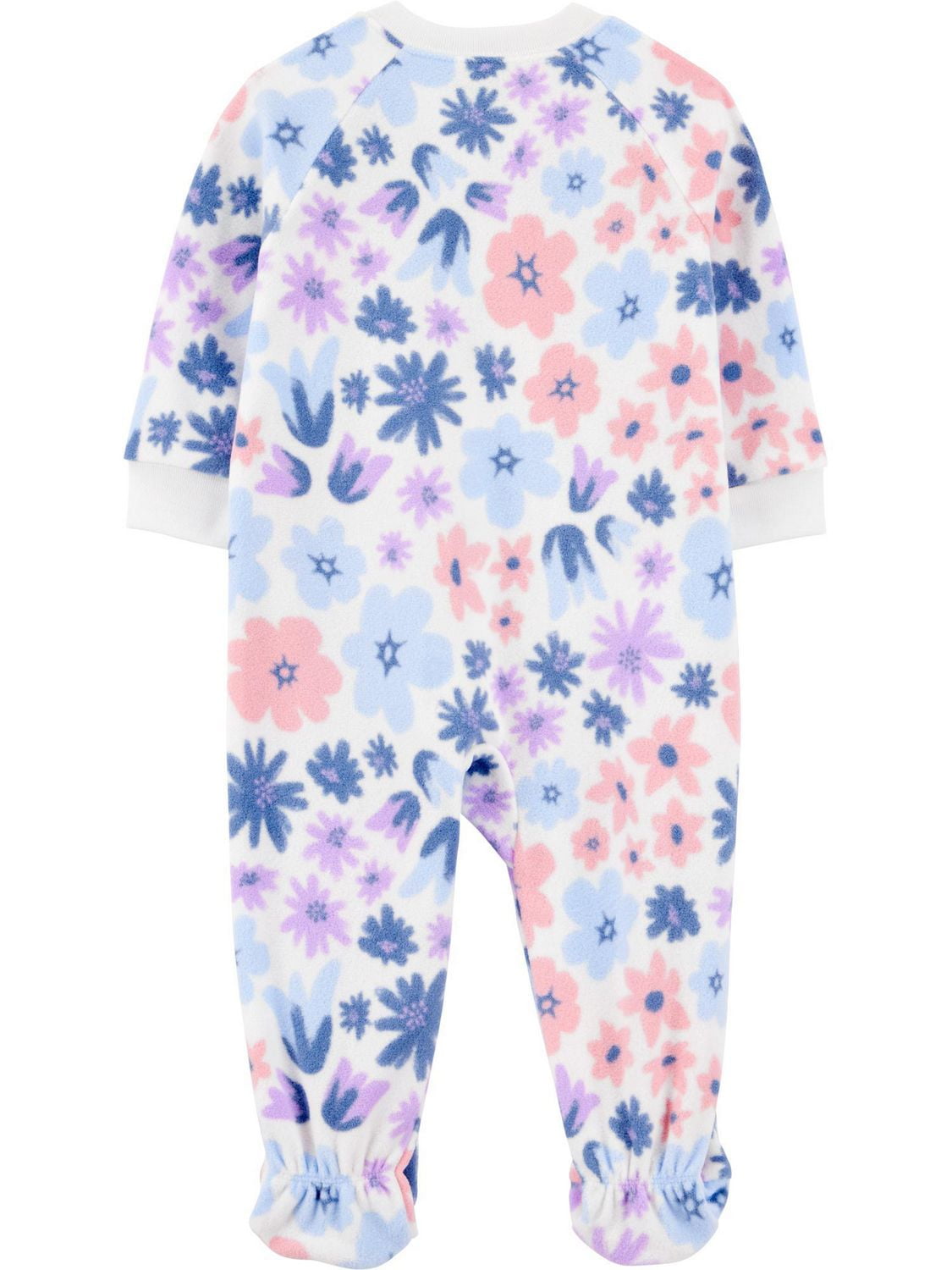 Carter's Child of Mine Toddler Girls' 1-Piece Pajama - Blue Floral, Sizes: 6/9 Months 5T